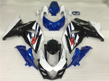 Carene Suzuki GSXR 1000 K9 2009-2016 - Bianco Blu Nero
