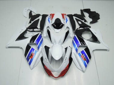 Carene Suzuki GSXR 1000 K9 2009-2016 - Bianco Blu Nero