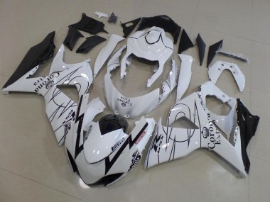 Carene Suzuki GSXR 1000 K9 2009-2016 - Bianco Corona Corsa