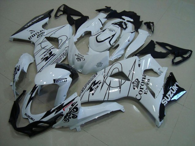 Carene Suzuki GSXR 1000 K9 2009-2016 - Bianco Corona
