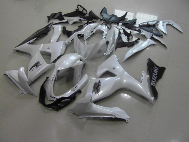 Carene Suzuki GSXR 1000 K9 2009-2016 - Bianco Perla & Nero Carene Suzuki GSXR 1000 K9 2009-2016 - Bianco Perla & Nero