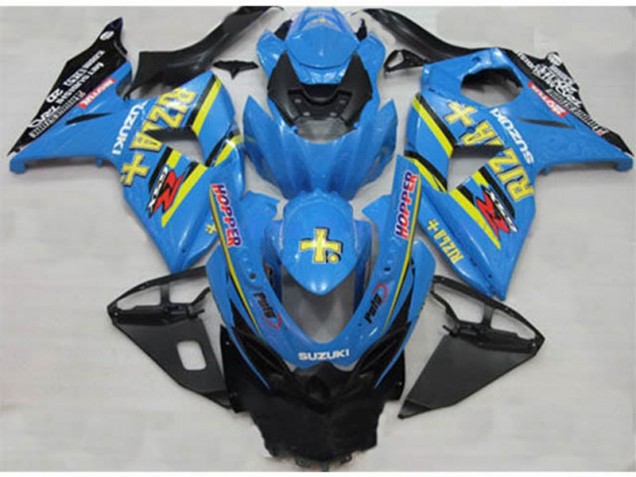 Carene Suzuki GSXR 1000 K9 2009-2016 - Blu Rizla Hopper Carene Suzuki GSXR 1000 K9 2009-2016 - Blu Rizla Hopper