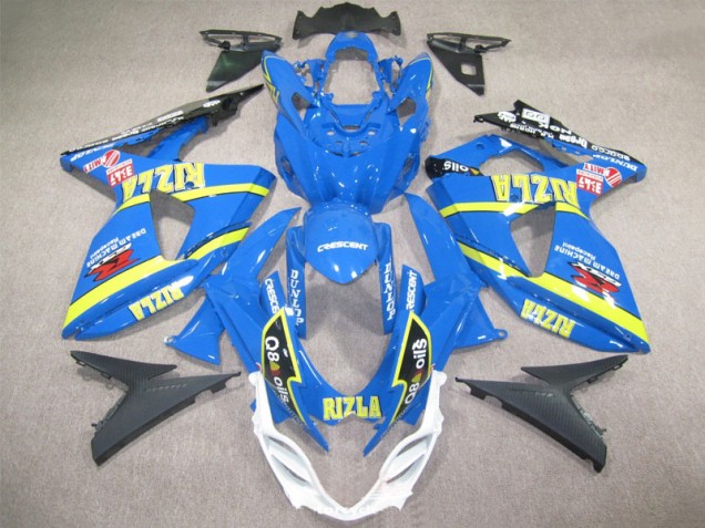 Carene Suzuki GSXR 1000 K9 2009-2016 - Blu Rizla Q8 Oils Carene Suzuki GSXR 1000 K9 2009-2016 - Blu Rizla Q8 Oils