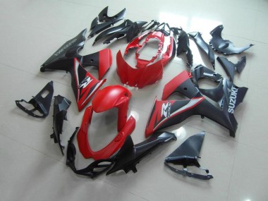 Carene Suzuki GSXR 1000 K9 2009-2016 - Matte Rosso Nero