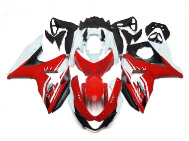Carene Suzuki GSXR 1000 K9 2009-2016 - Rosso Bianco Nero