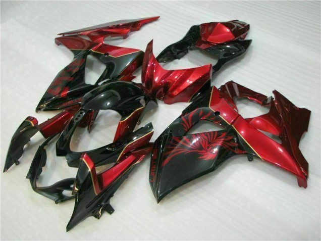 Carene Suzuki GSXR 1000 K9 2009-2016 - Rosso Fiamma Nero Carene Suzuki GSXR 1000 K9 2009-2016 - Rosso Fiamma Nero