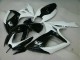 Carene Suzuki GSXR 600 / 750 K6 2006-2007 - Nero Bianco