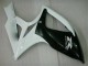 Carene Suzuki GSXR 600 / 750 K6 2006-2007 - Nero Bianco