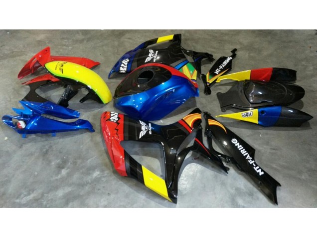 Carene Suzuki GSXR 600 / 750 K6 2006-2007 - Rosso Blu