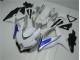 Carene Suzuki GSXR 600 / 750 K8 2008-2010 - Bianco Argento Blu