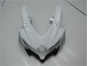 Carene Suzuki GSXR 600 / 750 K8 2008-2010 - Bianco Argento Blu
