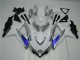 Carene Suzuki GSXR 600 / 750 K8 2008-2010 - Bianco Argento Blu
