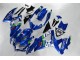 Carene Suzuki GSXR 600 / 750 K8 2008-2010 - Blu Bianco Verde