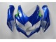 Carene Suzuki GSXR 600 / 750 K8 2008-2010 - Blu Bianco Verde