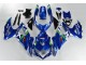 Carene Suzuki GSXR 600 / 750 K8 2008-2010 - Blu Bianco Verde