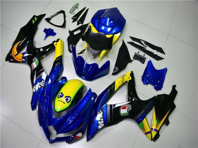 Carene Suzuki GSXR 600 / 750 K8 2008-2010 - Squalo Carene Suzuki GSXR 600 / 750 K8 2008-2010 - Squalo