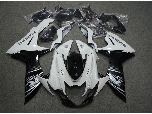 Carene Suzuki GSXR 600 K11 2011-2024 - Bianco Nero Carene Suzuki GSXR 600 K11 2011-2024 - Bianco Nero