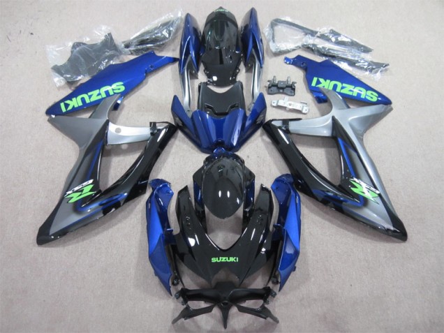 Carene Suzuki GSXR 600 K8 2008-2010 - Blu Verde Decal Carene Suzuki GSXR 600 K8 2008-2010 - Blu Verde Decal