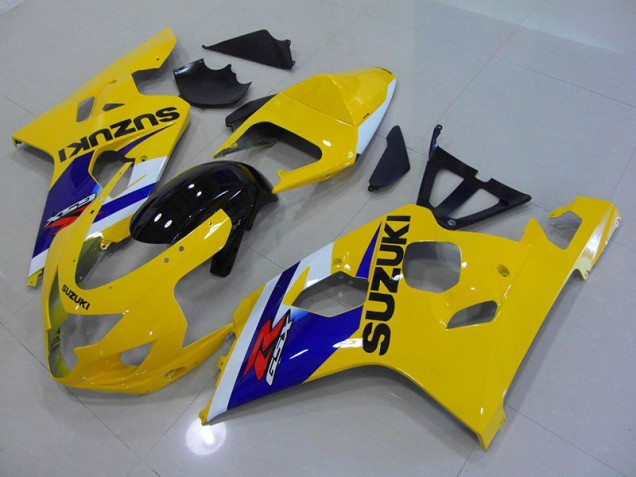 Carene Suzuki GSXR 750 K4 2004-2005 - Giallo Blu Carene Suzuki GSXR 750 K4 2004-2005 - Giallo Blu