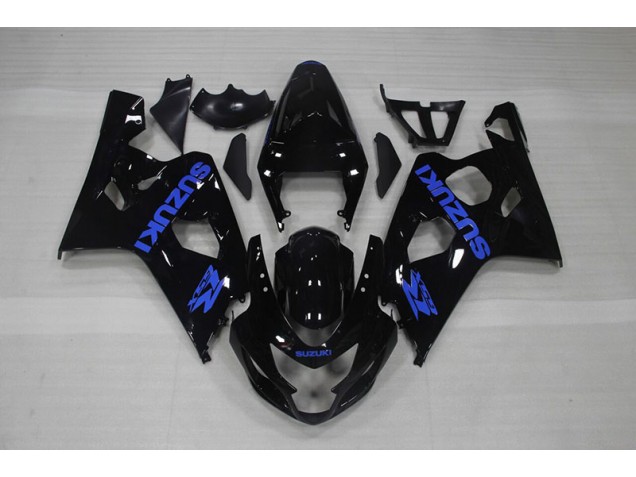 Carene Suzuki GSXR 750 K4 2004-2005 - Nero Blu Decal Carene Suzuki GSXR 750 K4 2004-2005 - Nero Blu Decal
