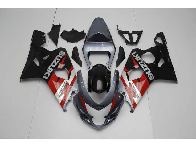 Carene Suzuki GSXR 750 K4 2004-2005 - Nero Rosso Carene Suzuki GSXR 750 K4 2004-2005 - Nero Rosso