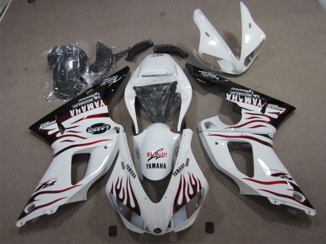 Carene Yamaha R1 1998-1999 - Bianco Squalo Carene Yamaha R1 1998-1999 - Bianco Squalo