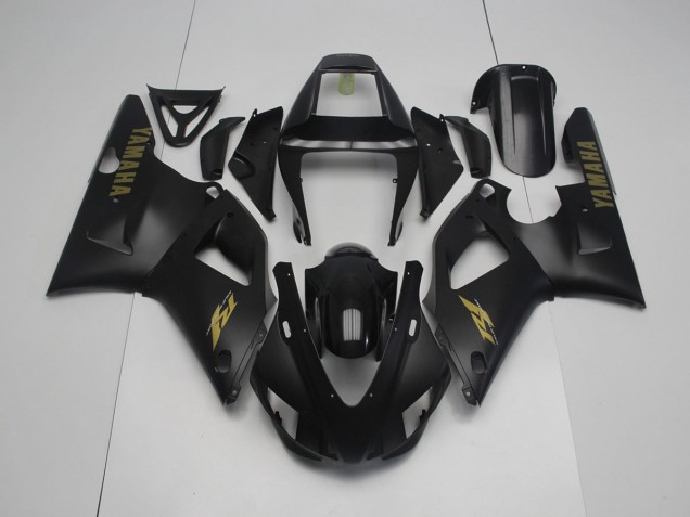 Carene Yamaha R1 1998-1999 - Nero Opaco Giallo Carene Yamaha R1 1998-1999 - Nero Opaco Giallo