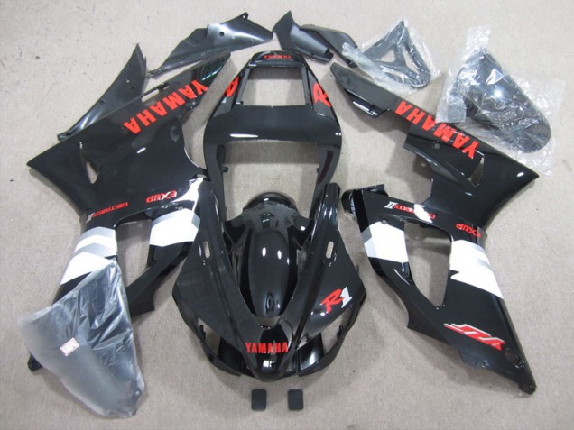 Carene Yamaha R1 1998-1999 - Nero Rosso Decal Carene Yamaha R1 1998-1999 - Nero Rosso Decal