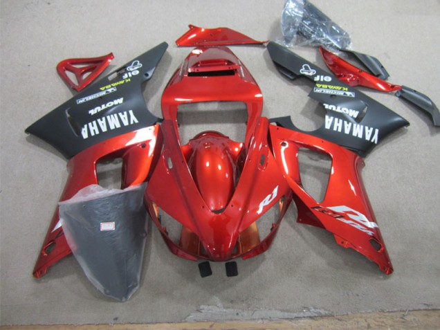 Carene Yamaha R1 1998-1999 - Rosso Nero Bianco Decal Carene Yamaha R1 1998-1999 - Rosso Nero Bianco Decal