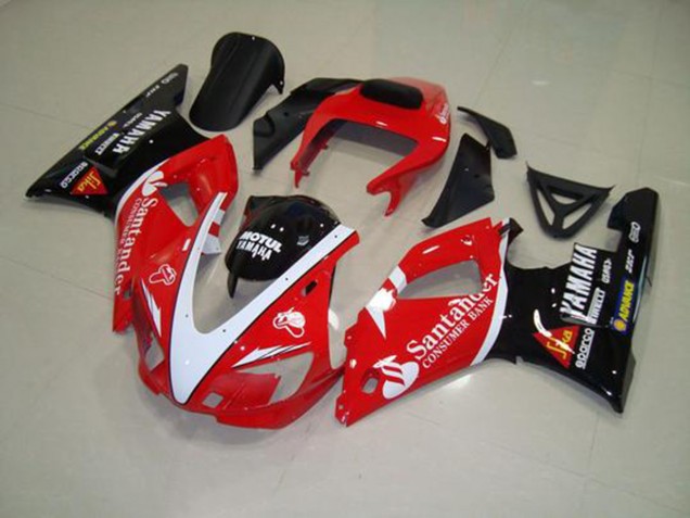 Carene Yamaha R1 1998-1999 - Rosso Nero Bianco