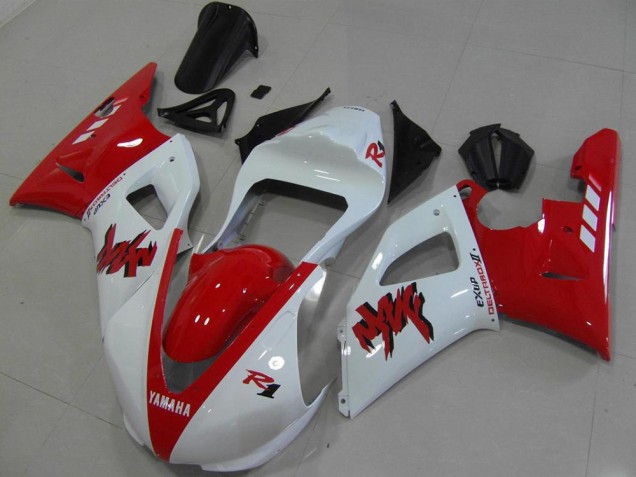 Carene Yamaha R1 2000-2001 - Rosso Bianco Corsa Carene Yamaha R1 2000-2001 - Rosso Bianco Corsa
