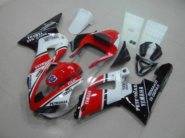 Carene Yamaha R1 2000-2001 - Rosso Bianco Yamalube