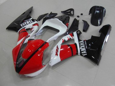 Carene Yamaha R1 2000-2001 - Rosso Nero Bianco Corsa Versione