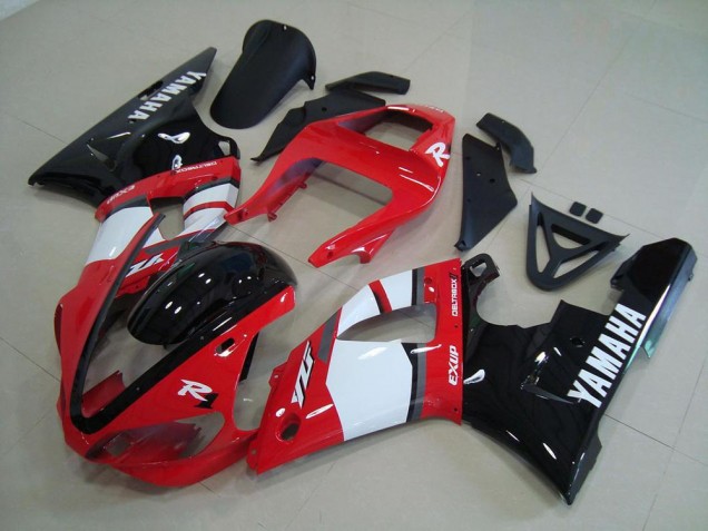 Carene Yamaha R1 2000-2001 - Rosso Nero Bianco Carene Yamaha R1 2000-2001 - Rosso Nero Bianco