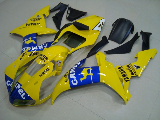 Carene Yamaha R1 2002-2003 - Blu Giallo Carene Yamaha R1 2002-2003 - Blu Giallo