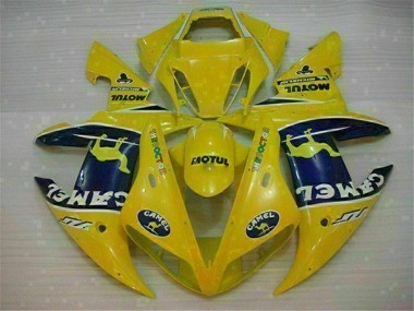 Carene Yamaha R1 2002-2003 - Giallo