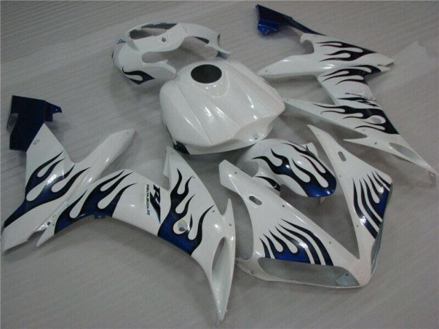 Carene Yamaha R1 2004-2006 - Bianco Blu Fiamma Carene Yamaha R1 2004-2006 - Bianco Blu Fiamma