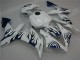 Carene Yamaha R1 2004-2006 - Bianco Blu Fiamma Carene Yamaha R1 2004-2006 - Bianco Blu Fiamma