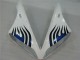 Carene Yamaha R1 2004-2006 - Bianco Blu Fiamma Carene Yamaha R1 2004-2006 - Bianco Blu Fiamma