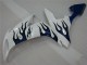 Carene Yamaha R1 2004-2006 - Bianco Blu Fiamma Carene Yamaha R1 2004-2006 - Bianco Blu Fiamma