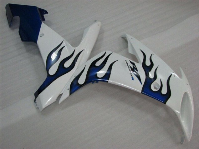 Carene Yamaha R1 2004-2006 - Bianco Blu Fiamma Carene Yamaha R1 2004-2006 - Bianco Blu Fiamma