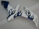 Carene Yamaha R1 2004-2006 - Bianco Blu Fiamma Carene Yamaha R1 2004-2006 - Bianco Blu Fiamma