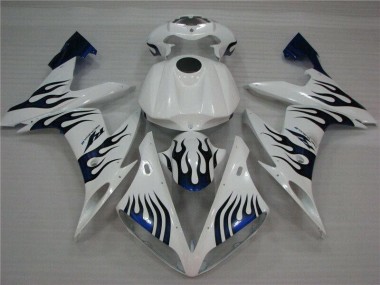 Carene Yamaha R1 2004-2006 - Bianco Blu Fiamma