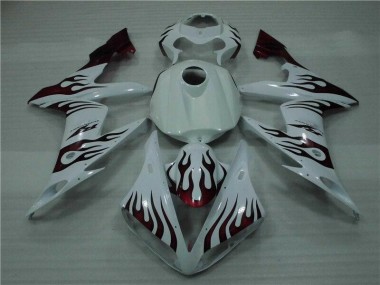 Carene Yamaha R1 2004-2006 - Bianco Rosso Fiamma