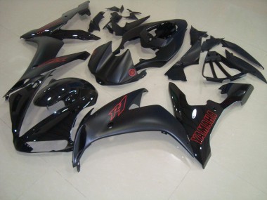 Carene Yamaha R1 2004-2006 - Nero Opaco Rosso
