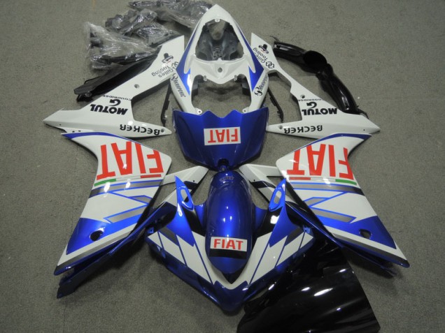 Carene Yamaha R1 2007-2008 - Blu Bianco Rosso Fiat Carene Yamaha R1 2007-2008 - Blu Bianco Rosso Fiat