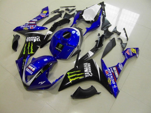 Carene Yamaha R1 2007-2008 - Blu Monster Carene Yamaha R1 2007-2008 - Blu Monster