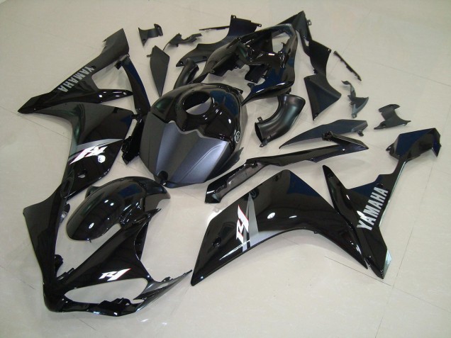 Carene Yamaha R1 2007-2008 - Lucido Nero Bianco