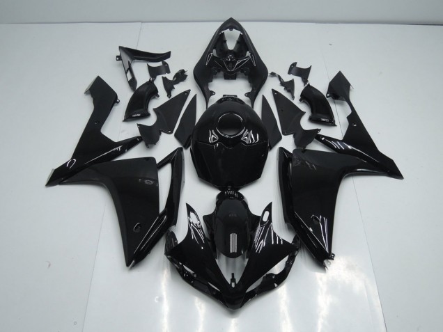 Carene Yamaha R1 2007-2008 - Lucido Nero Carene Yamaha R1 2007-2008 - Lucido Nero