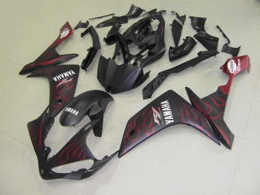 Carene Yamaha R1 2007-2008 - Matte Rosso Fiamma